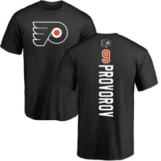 Ivan Provorov Philadelphia Flyers Backer T-Shirt - Black