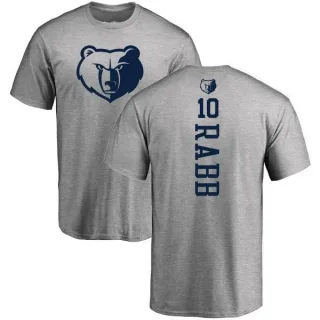 Ivan Rabb Memphis Grizzlies Heathered Gray One Color Backer T-Shirt