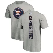 Ivan Rodriguez Houston Astros Backer T-Shirt - Ash