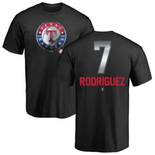 Ivan Rodriguez Texas Rangers Midnight Mascot T-Shirt - Black