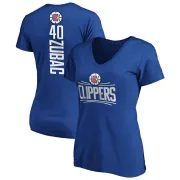 Ivica Zubac Women's Los Angeles Clippers Royal Backer T-Shirt