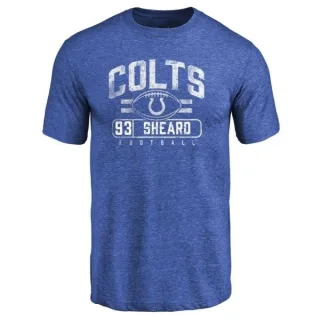 Jabaal Sheard Indianapolis Colts Flanker Tri-Blend T-Shirt - Royal