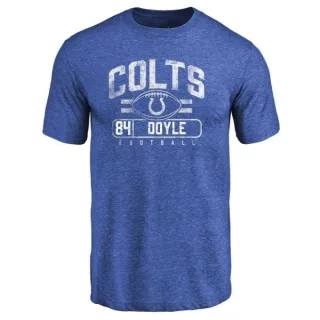 Jack Doyle Indianapolis Colts Flanker Tri-Blend T-Shirt - Royal