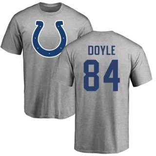 Jack Doyle Indianapolis Colts Name & Number Logo T-Shirt - Ash