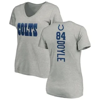 Jack Doyle Women's Indianapolis Colts Backer V-Neck T-Shirt - Ash