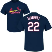 Jack Flaherty St. Louis Cardinals Name & Number T-Shirt - Navy