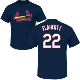 Jack Flaherty St. Louis Cardinals Name & Number T-Shirt - Navy