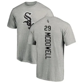 Jack Mcdowell Chicago White Sox Backer T-Shirt - Ash