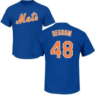 Jacob deGrom New York Mets Name & Number T-Shirt - Royal