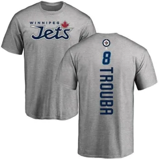 Jacob Trouba Winnipeg Jets Backer T-Shirt - Ash
