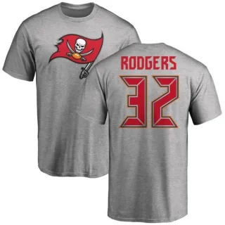 Jacquizz Rodgers Tampa Bay Buccaneers Name & Number Logo T-Shirt - Ash