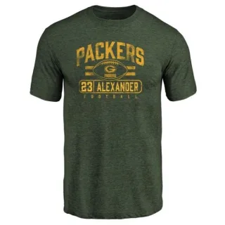 Jaire Alexander Green Bay Packers Flanker Tri-Blend T-Shirt - Green