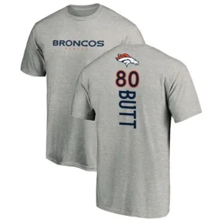 Jake Butt Denver Broncos Backer T-Shirt - Ash