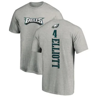 Jake Elliott Philadelphia Eagles Backer T-Shirt - Ash