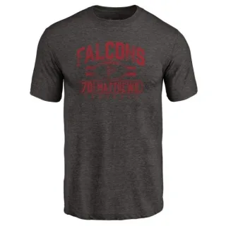 Jake Matthews Atlanta Falcons Flanker Tri-Blend T-Shirt - Black