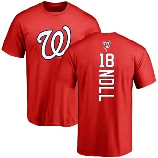 Jake Noll Washington Nationals Backer T-Shirt - Red