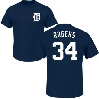 Jake Rogers Detroit Tigers Name & Number T-Shirt - Navy