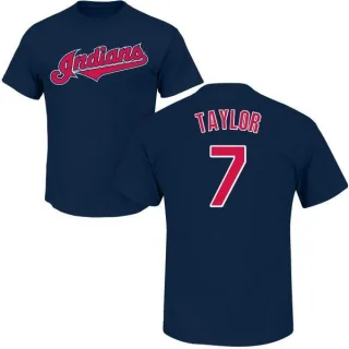 Jake Taylor Cleveland Indians Name & Number T-Shirt - Navy