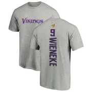 Jake Wieneke Minnesota Vikings Backer T-Shirt - Ash