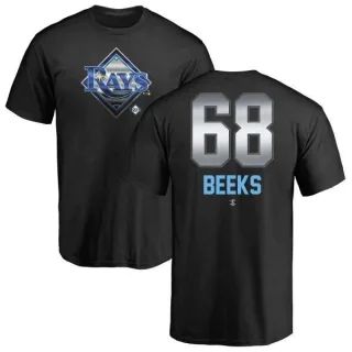 Jalen Beeks Tampa Bay Rays Midnight Mascot T-Shirt - Black