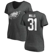 Jalen Mills Women's Philadelphia Eagles One Color T-Shirt - Ash