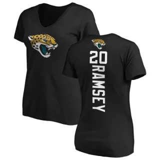 Jalen Ramsey Women's Jacksonville Jaguars Backer Slim Fit T-Shirt - Black