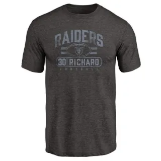 Jalen Richard Oakland Raiders Flanker Tri-Blend T-Shirt - Black