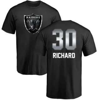 Jalen Richard Oakland Raiders Midnight Mascot T-Shirt - Black