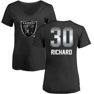 Jalen Richard Women's Oakland Raiders Midnight Mascot T-Shirt - Black