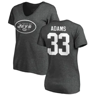 Jamal Adams Women's New York Jets One Color T-Shirt - Ash