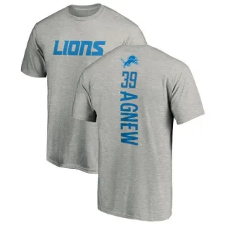 Jamal Agnew Detroit Lions Backer T-Shirt - Ash