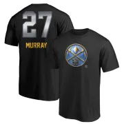 Jamal Murray Denver Nuggets Black Midnight Mascot T-Shirt