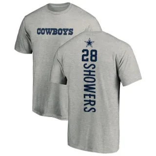 Jameill Showers Dallas Cowboys Backer T-Shirt - Ash