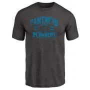 James Bradberry Carolina Panthers Flanker Tri-Blend T-Shirt - Black