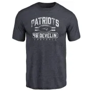 James Develin New England Patriots Flanker Tri-Blend T-Shirt - Navy