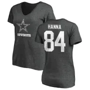 James Hanna Women's Dallas Cowboys One Color T-Shirt - Ash