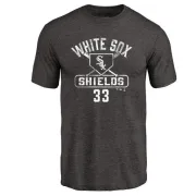 James Shields Chicago White Sox Base Runner Tri-Blend T-Shirt - Black