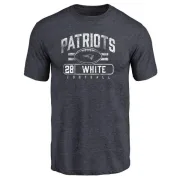 James White New England Patriots Flanker Tri-Blend T-Shirt - Navy