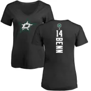 Jamie Benn Women's Dallas Stars Backer T-Shirt - Black