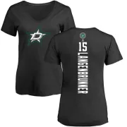 Jamie Langenbrunner Women's Dallas Stars Backer T-Shirt - Black