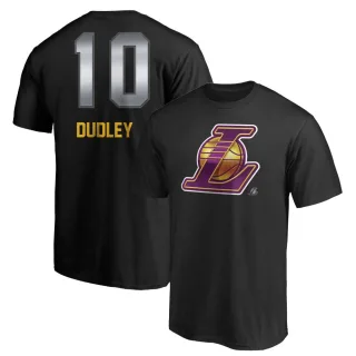 Jared Dudley Los Angeles Lakers Black Midnight Mascot T-Shirt