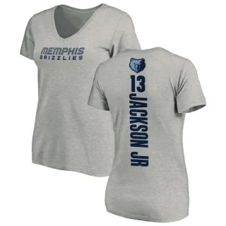 Jaren Jackson Jr. Women's Memphis Grizzlies Ash Backer T-Shirt