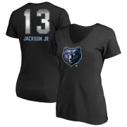 Jaren Jackson Jr. Women's Memphis Grizzlies Black Midnight Mascot T-Shirt