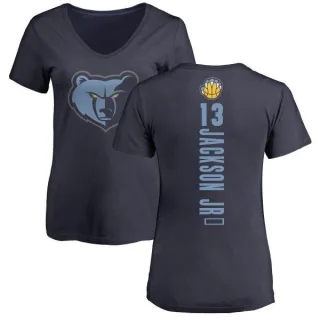 Jaren Jackson Jr. Women's Memphis Grizzlies Navy Backer T-Shirt