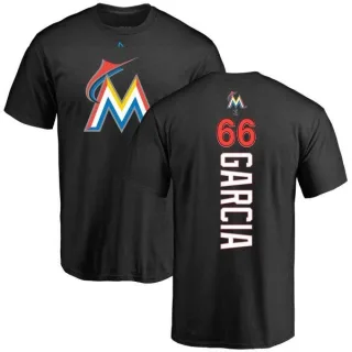 Jarlin Garcia Miami Marlins Backer T-Shirt - Black