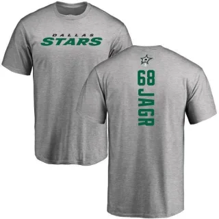 Jaromir Jagr Dallas Stars Backer T-Shirt - Ash