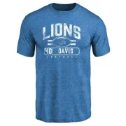 Jarrad Davis Detroit Lions Flanker Tri-Blend T-Shirt - Blue