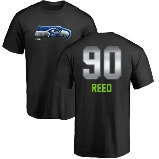 Jarran Reed Seattle Seahawks Midnight Mascot T-Shirt - Black