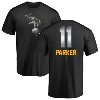 Jarrod Parker Oakland Athletics Midnight Mascot T-Shirt - Black