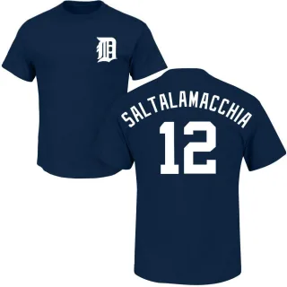 Jarrod Saltalamacchia Detroit Tigers Name & Number T-Shirt - Navy